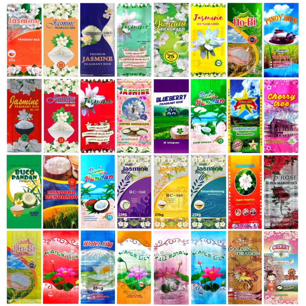50pcs (10 Kg) Rice Sacks Double Laminated (SAKO ONLY) | Shopee Philippines