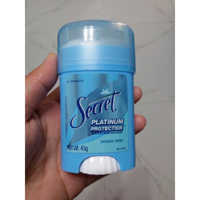 Secret Deodorant Stick Shower Fresh Scent | 45g | Shopee Philippines