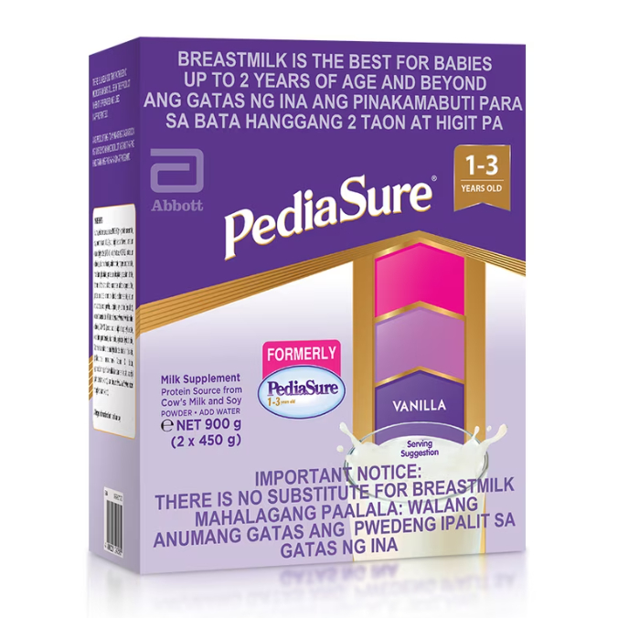 PEDIASURE 1-3 VANILLA 900G FOR KIDS 1-3 YEARS OLD-FEB 2025 EXP | Shopee ...