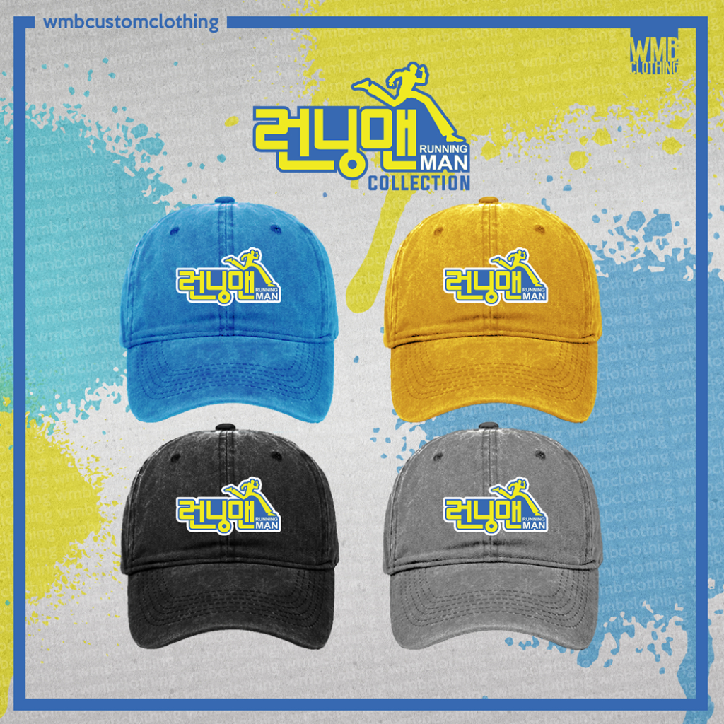 RUNNING MAN RUN 2 U FANMEET Vintage Cap Bucket Hat by WMB Clothing