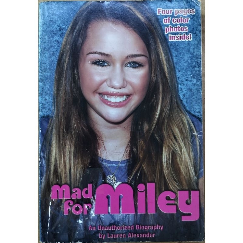 Mad for Miley (Miley Cyrus) An Unauthorized Biography Book by Lauren ...