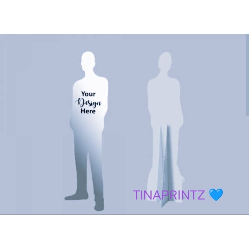 CUSTOMIZED STANDEE LAMINATED | Shopee Philippines