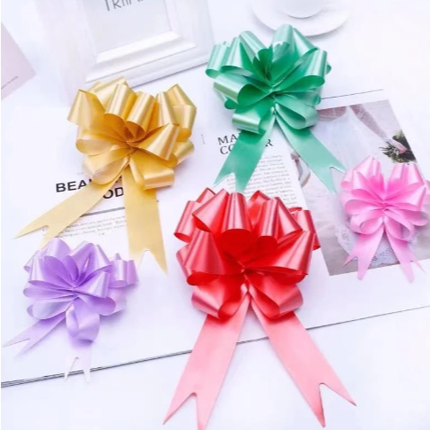 QJOQ.ph | 30Pcs Big Hand Pull Bows Gift Knot Ribbon DIY Wedding Gift ...