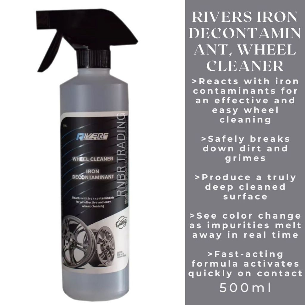 Rivers Iron Decontaminant, Wheel Cleaner - 500ml | Shopee Philippines