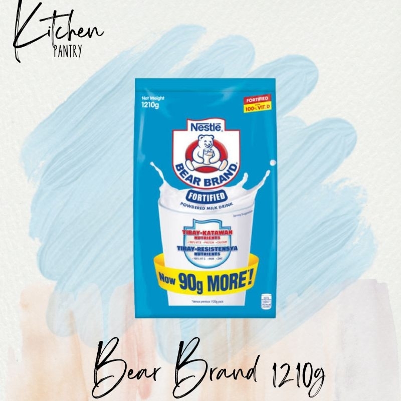 Bear Brand Fortified Powdered Milk Drink 1210g | Shopee Philippines