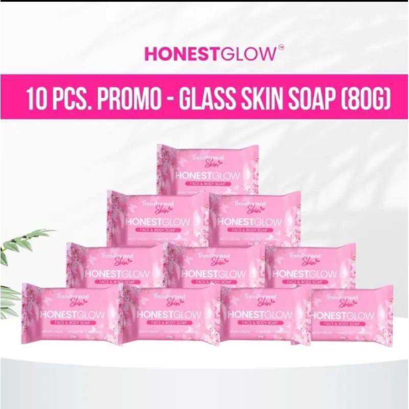 10pcs Honest Glow Kojic Papaya Soap Glass Skin Soap Shopee Philippines