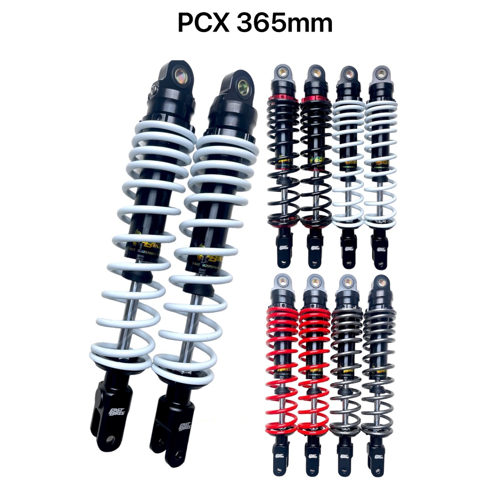 FAST BIKES REAR SHOCK 270MM 305MM 330MM 365MM NOUVO/AEROX/NMAX/PCX ...