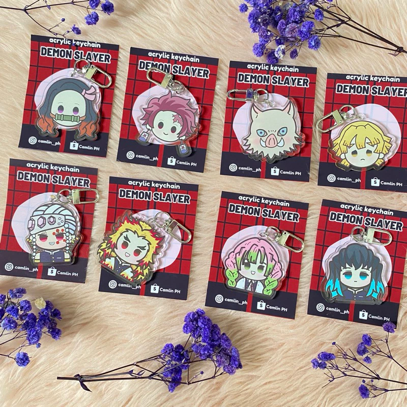 Demon Slayer Anime Acrylic Keychain