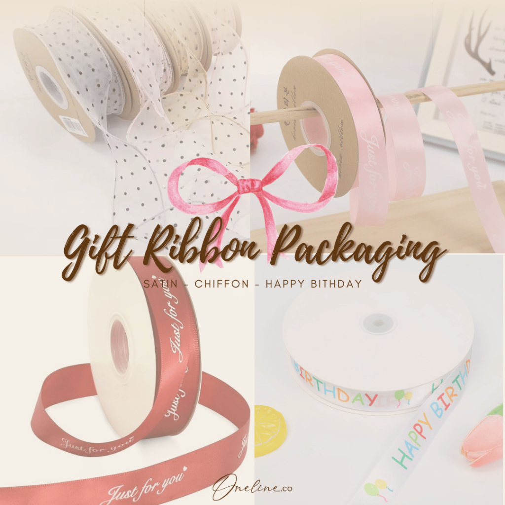 Ribbon for packaging, gift box and flower wrapping | Shopee Philippines