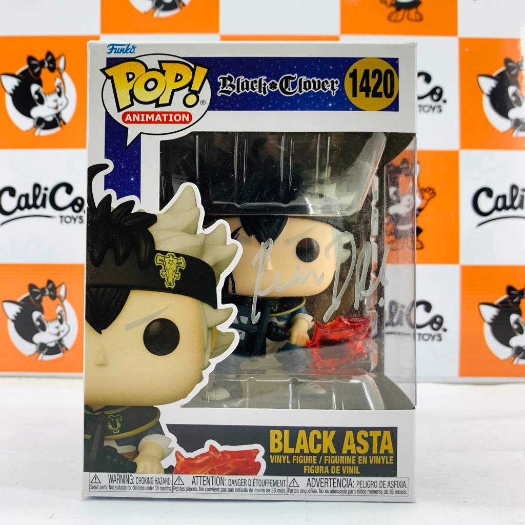 POP! Animation: Black Clover - Black Asta SIGNED | Shopee Philippines