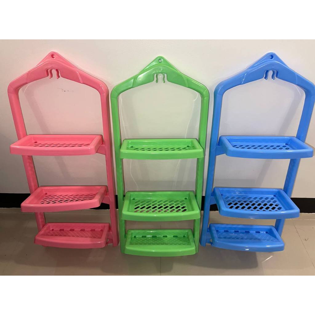 3 tiers bathroom organizer / toilet rack / 3 Layered multipurpose tray ...