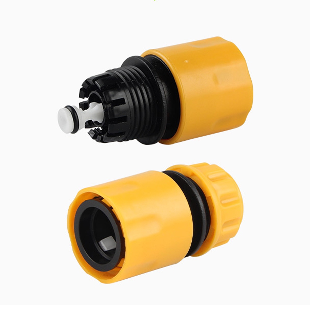 Water -stop joint Quick Release Hose Connector w/ Water Stop (1/2 ...