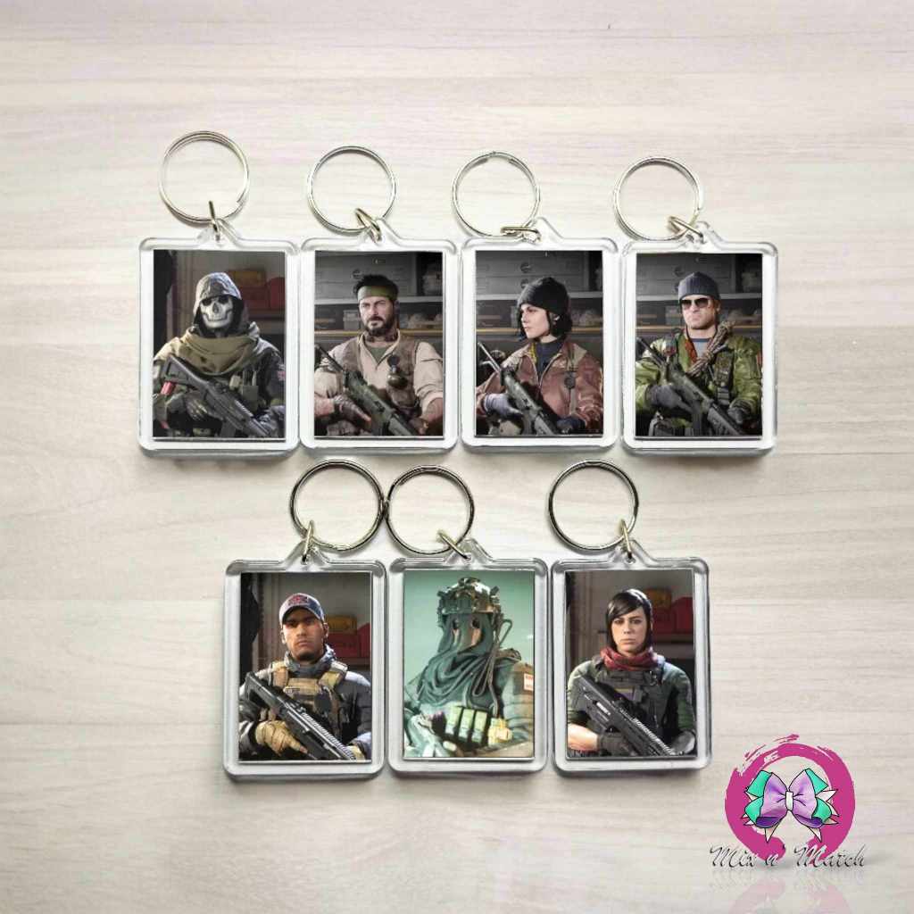 Mix n' Match Collections Call of Duty Series Keychain Souvenir | Shopee ...