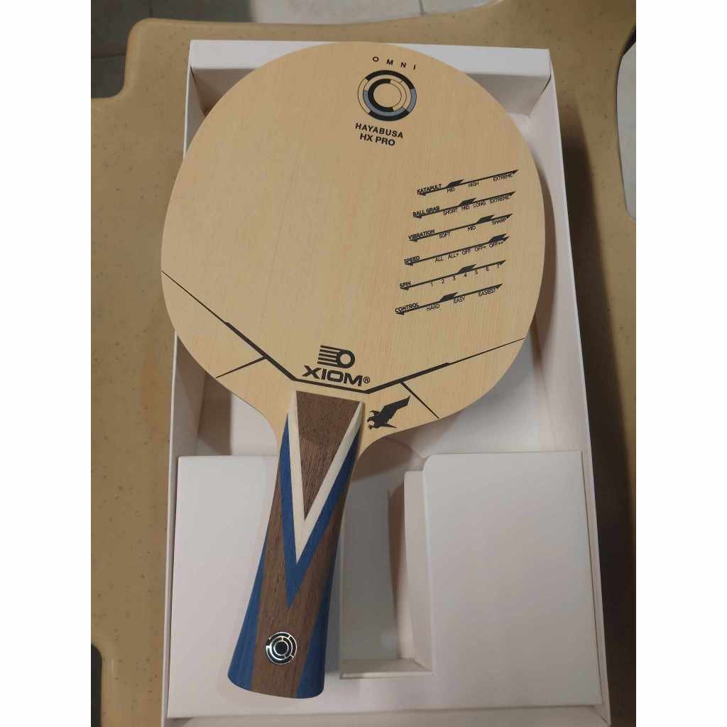 Authentic Xiom Hayabusa HX PRO Offensive Table Tennis Blade Pingpong ...