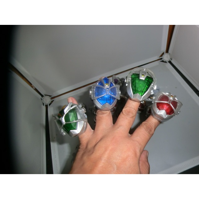 A14 - kamen rider ring (with markings - B. China &, without markings ...