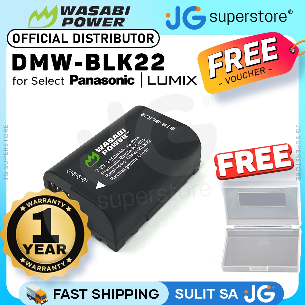 Newmowa DMW-BLK22 vervangende batterij (2 stuks) en dubbele USB-oplader voor Panasonic DMW-BLK22 en Panasonic Lumix DC-S5