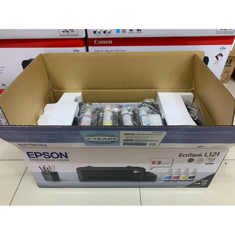 Brandnew L121 with Orig ink, pigment ink or sublimation ink (Print only ...
