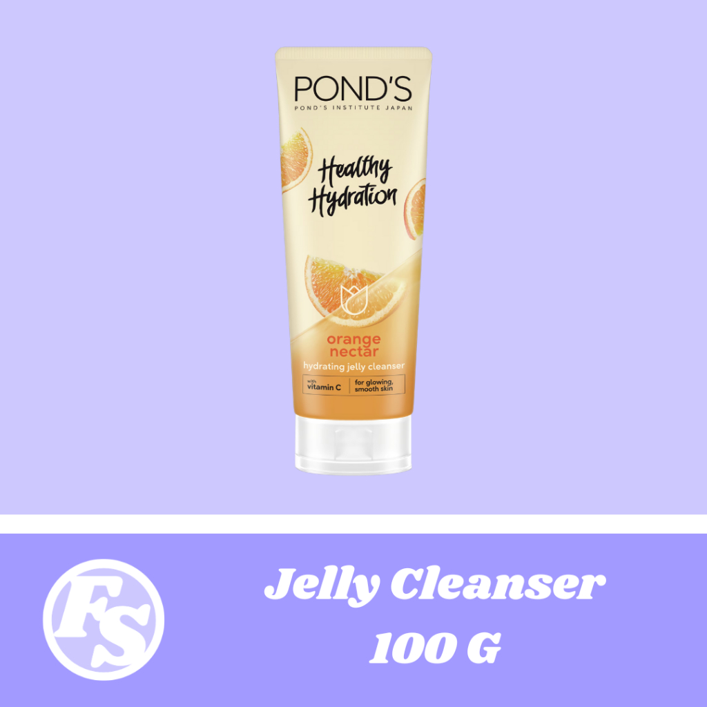 Pond's Healthy Hydration Orange Nectar Jelly Cleanser 100g Shopee Philippines