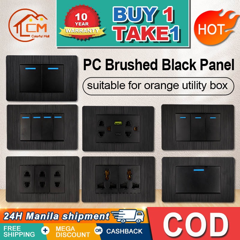 CM Wall Switch Socket Power Wall outlet Household Wall Light Switch ...