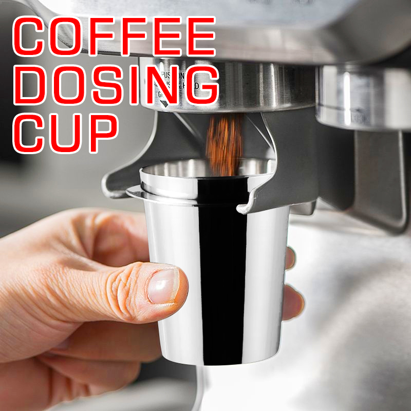 51mm Stainless Steel Coffee Dosing Cup - Easy Clean Powder Feeder For Espresso Machines - View #4