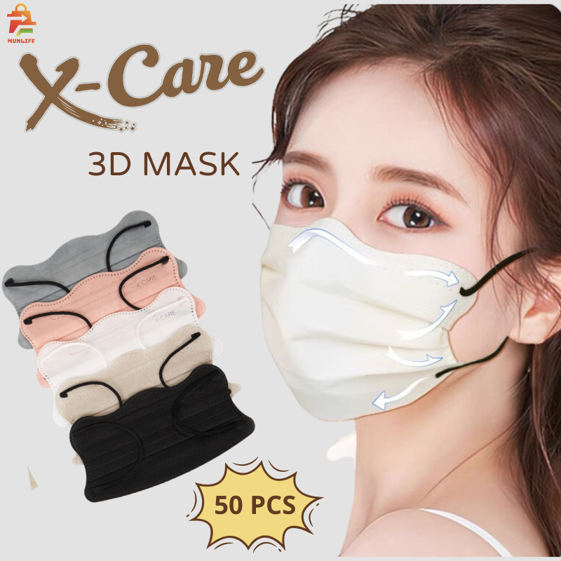 X-CARE Thick 3-layer mask Face Mask Premium Facemask Butterfly Anti ...