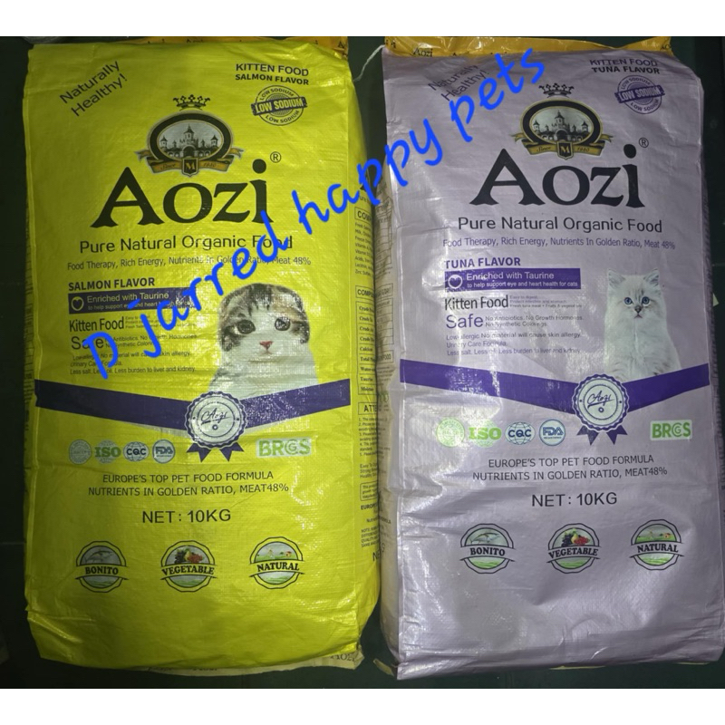 Aozi Cat Food Kitten (10kg) | Shopee Philippines