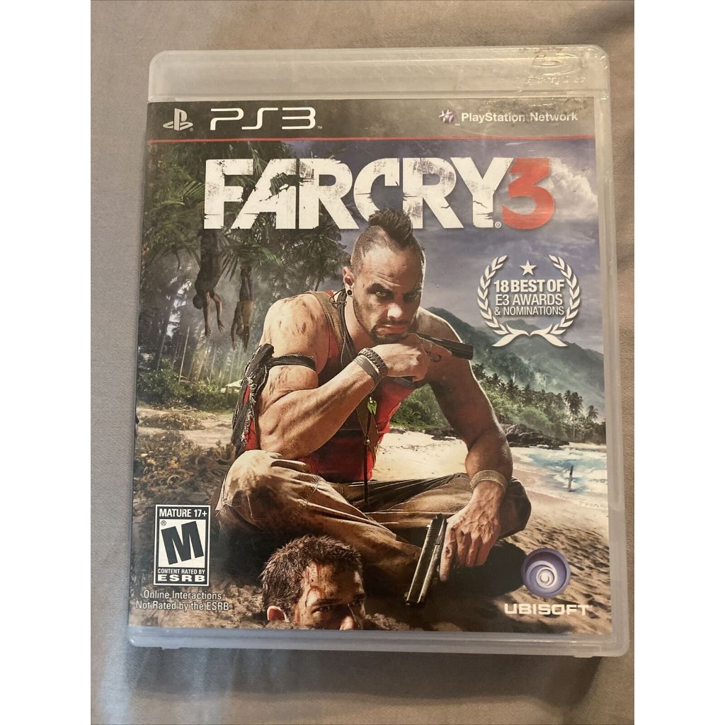 PS3 GAME Far Cry 3 (PS3 Sony PlayStation 3, 2012) with Insert, Tested ...
