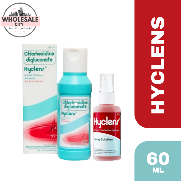 Hyclens Solution Antiseptic Skin Cleanser 60ml | Shopee Philippines