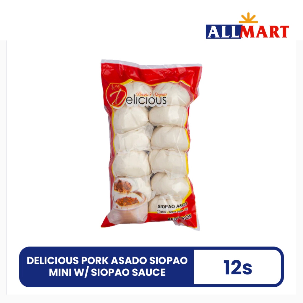 Pork Asado Siopao Mini 12s w/ Siopao sauce - Delicious | Shopee Philippines