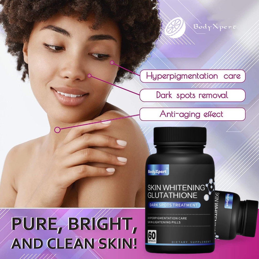 60 capsules of glutathione collagen glow glutathione capsules anti ...