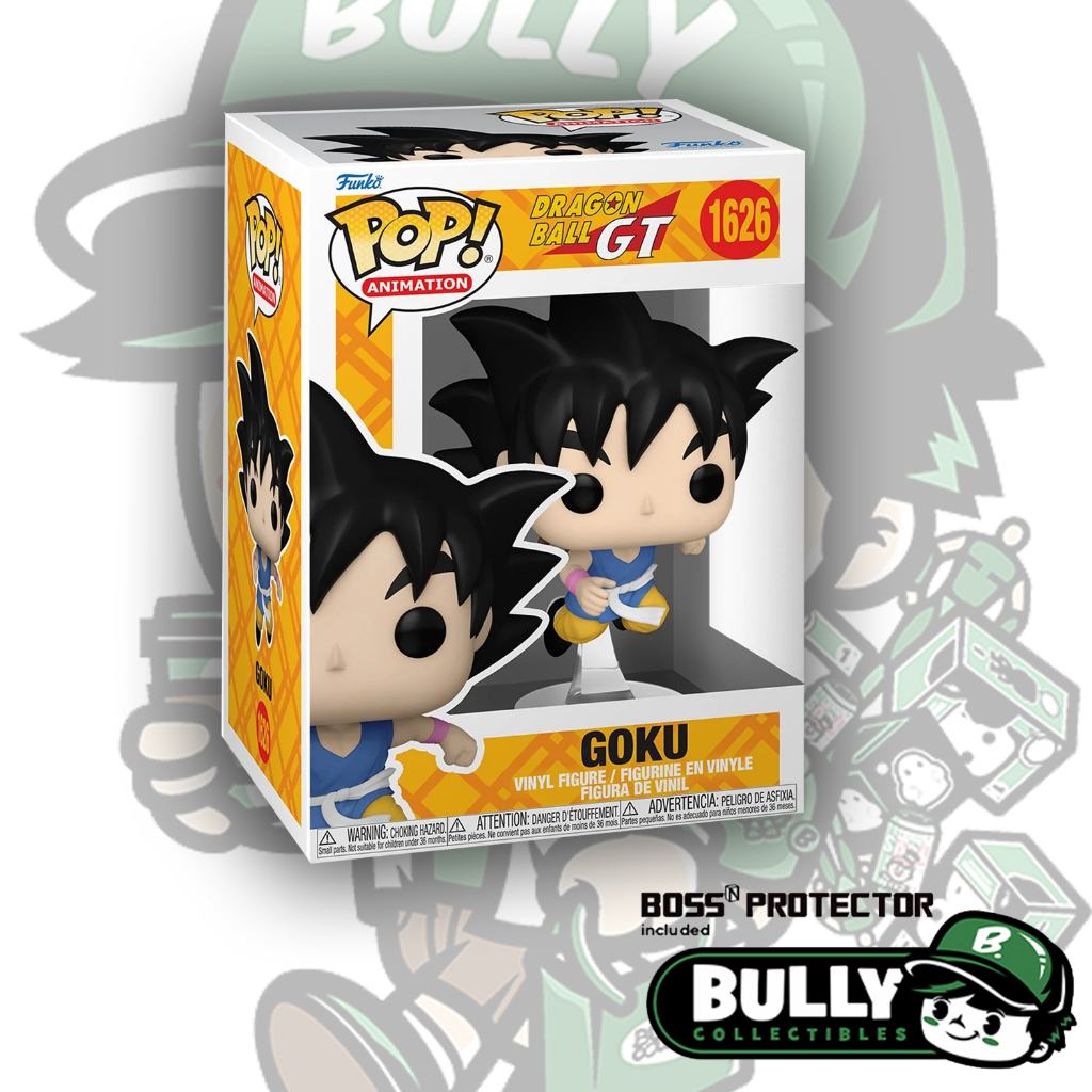 Funko POP! Animation: Dragon Ball GT - Goku 1626 With Boss Protector ...