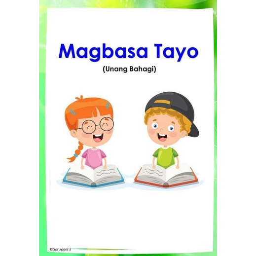 Magbasa Tayo (Unang Bahagi) Reading booklet for kids | Shopee Philippines