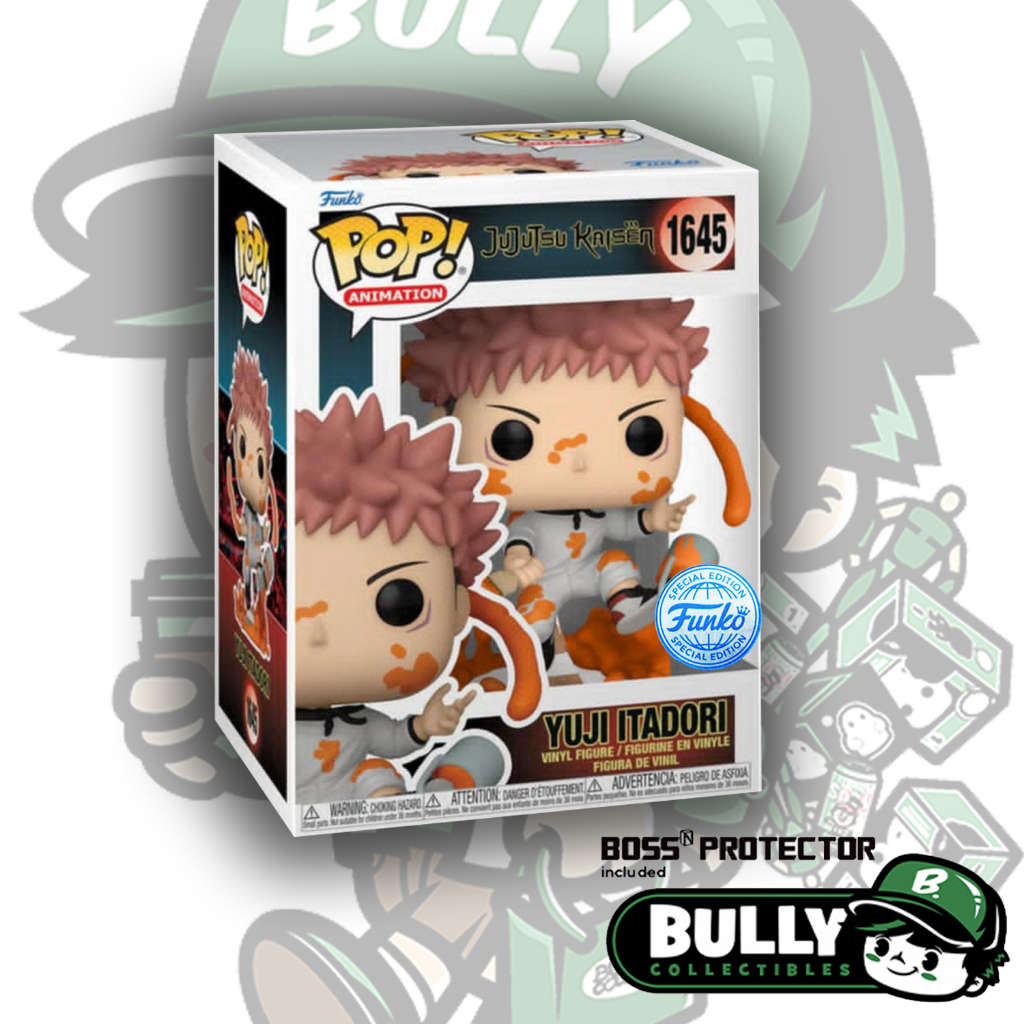 Funko POP! Animation: Jujutsu Kaisen - Yuji Itadori (FSE) 1645 With ...