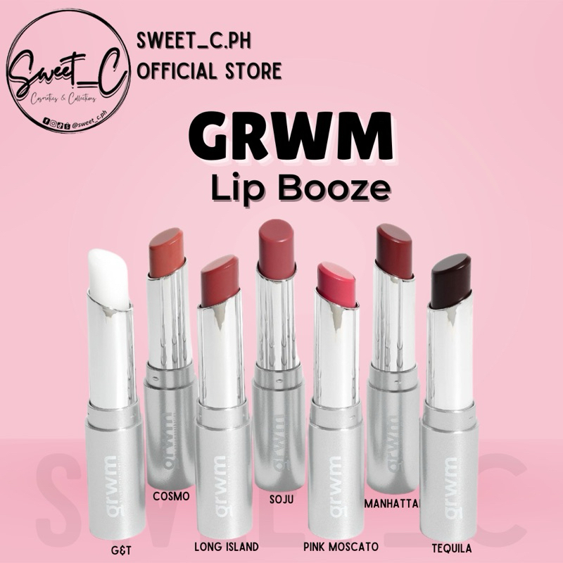 GRWM Cosmetics Lip Booze | Shopee Philippines