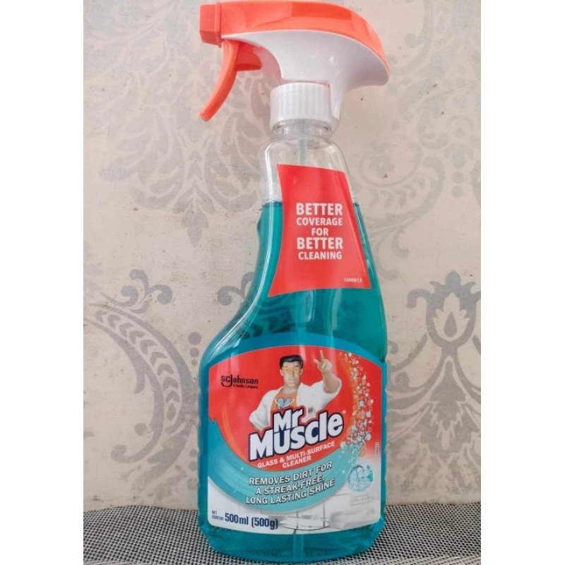 Mr Muscle Glass And Multi Surface Cleaner 500ml Spray Shopee Philippines