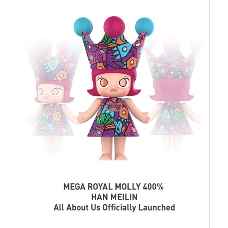 POPMART MEGA ROYAL MOLLY 400% MEILIN