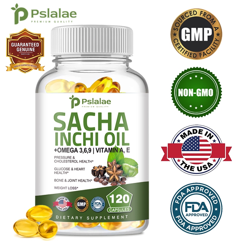 Inca Inchi Oil - Healthy heart, brain, eyes, immunity, joints, bones ...