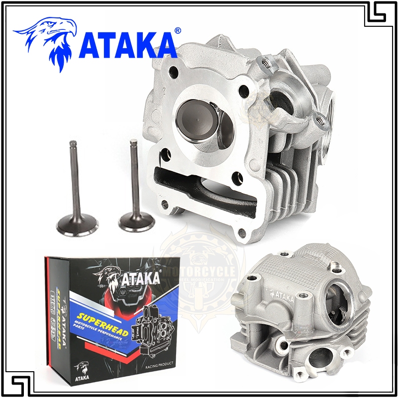 ATAKA Racing Cylinder Head Big 2Valve CNC For Yamaha EGO Mio Sport 24 ...