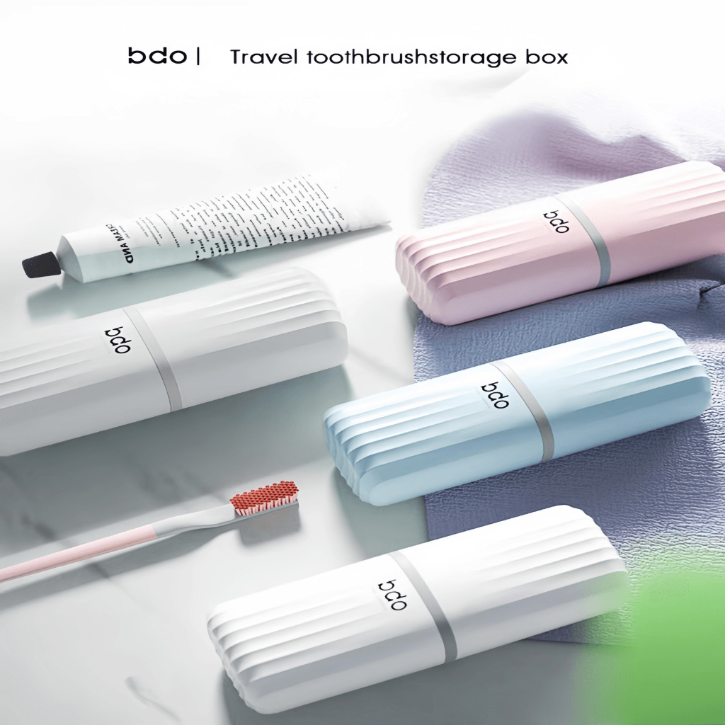 1Pcs Portable Toothbrush Storage Box, Toothpaste Holder Container ...