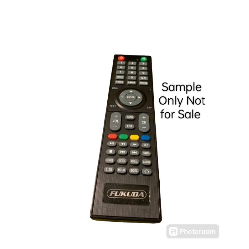 Fukuda Remote (Replacement for Fukuda Smart TV Remote) Shopee Philippines