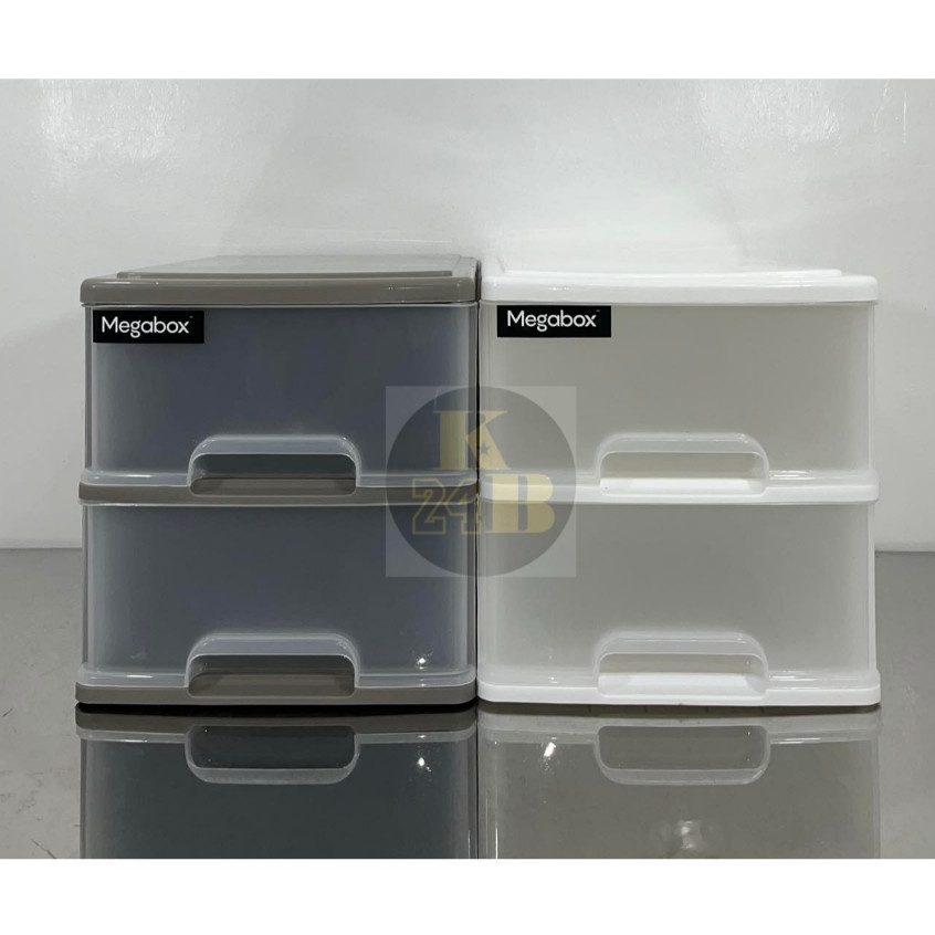 MG-330 2Layer Storage Box Drawer (2 Colors) | Shopee Philippines