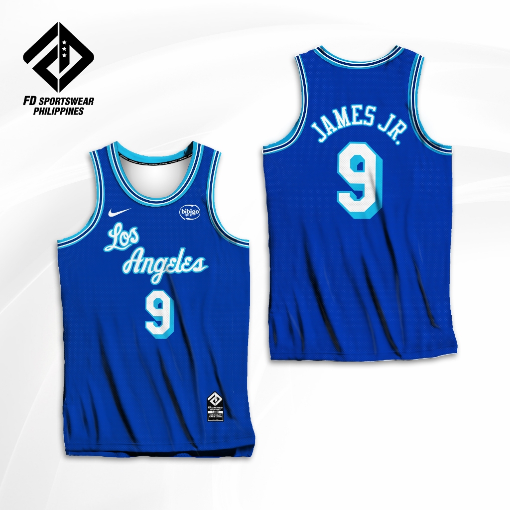 BRONNY JAMES JR. 9 LOS ANGELES LAKERS FULL SUBLIMATED JERSEY Shopee Philippines