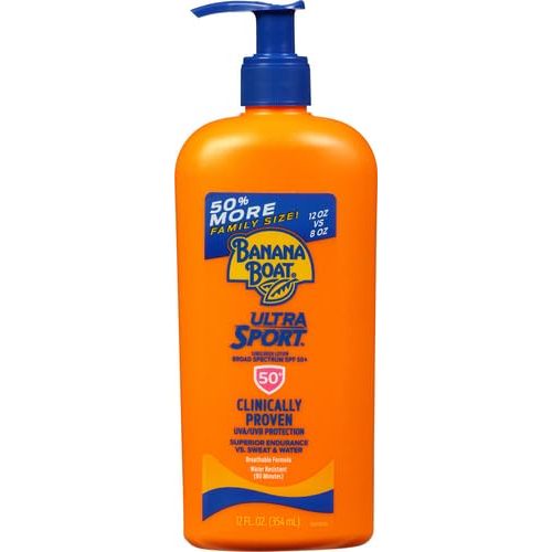 Banana Boat Sport Ultra Spf 50 Sunscreen Lotion, 12oz 