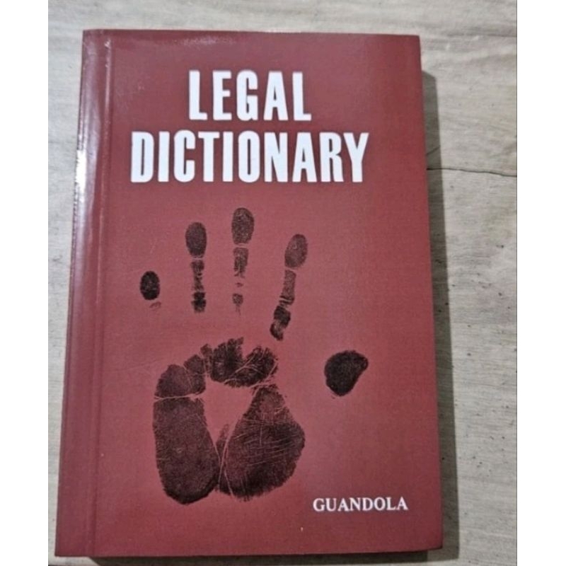 LEGAL DICTIONARY!!!! | Shopee Philippines