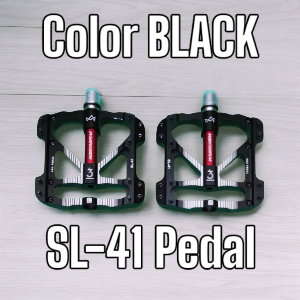 MOUNTAINPEAK Pedal SL 41 MTB Road Pedal Alloy Sealed Bearing Anti Slip Flat Alloy Bicycle Pedal Pair Shopee Philippines