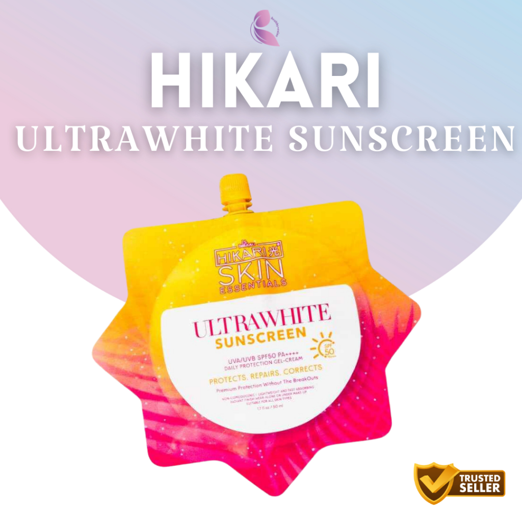 HIKARI SKIN - Ultrawhite Sunscreen UVA/UVB SPF50 PA+++ | Protects ...