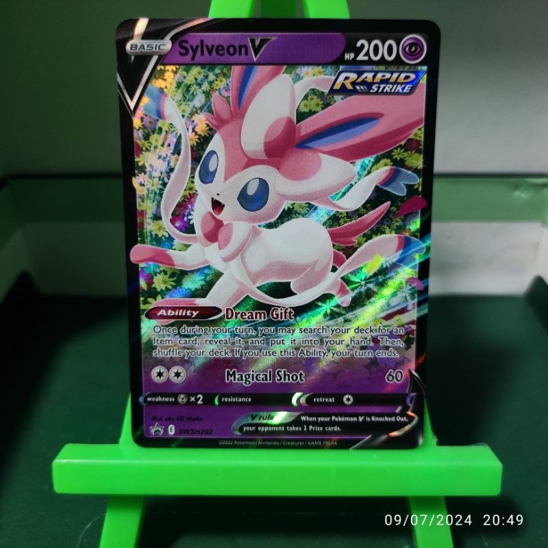 Pokemon TCG - Sylveon V | Shopee Philippines