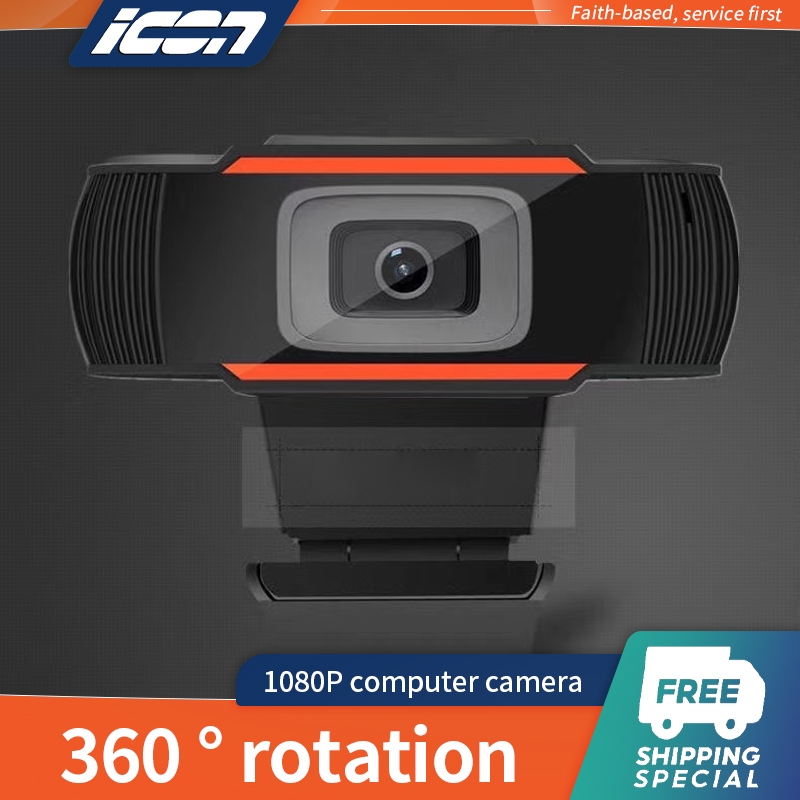 ICON computer camera live streaming camera 2K/1080P/720P full HD video call  laptop with microphone