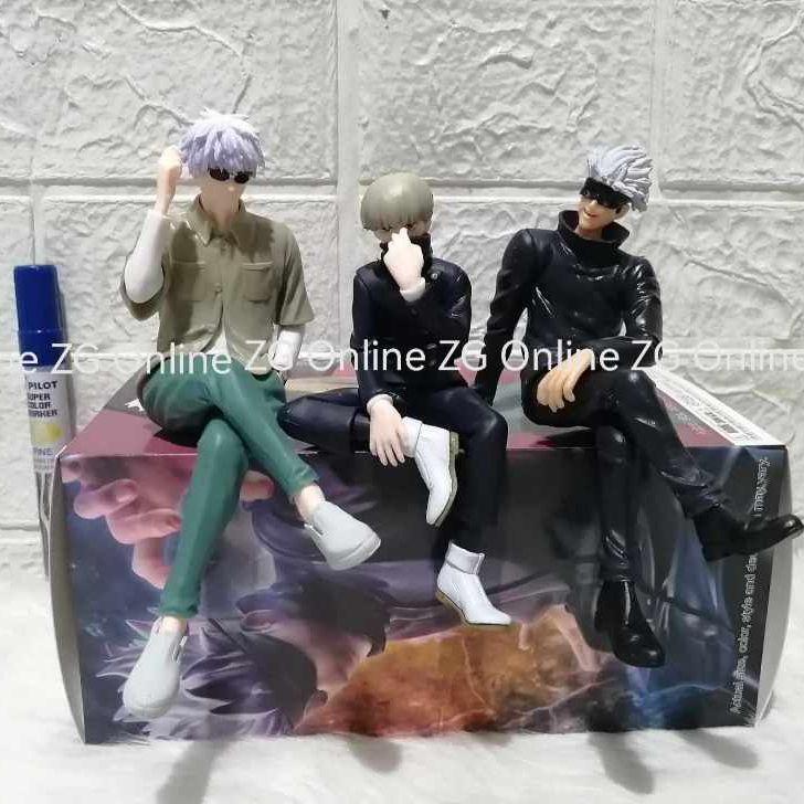 Jujutsu Kaisen Yuji Megumi Gojo Sukuna Collection Action Figure Cake ...