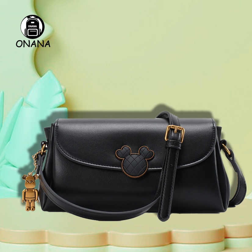 Leather Shoulder sling bag sling bag korean Crossbody Bag Chain handbag